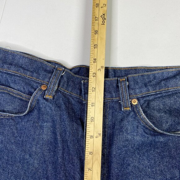 Vintage Levis 517 Jeans Mens 36X36 Blue Boot Cut Orange Tab Made In USA 1985 - Picture 16 of 16